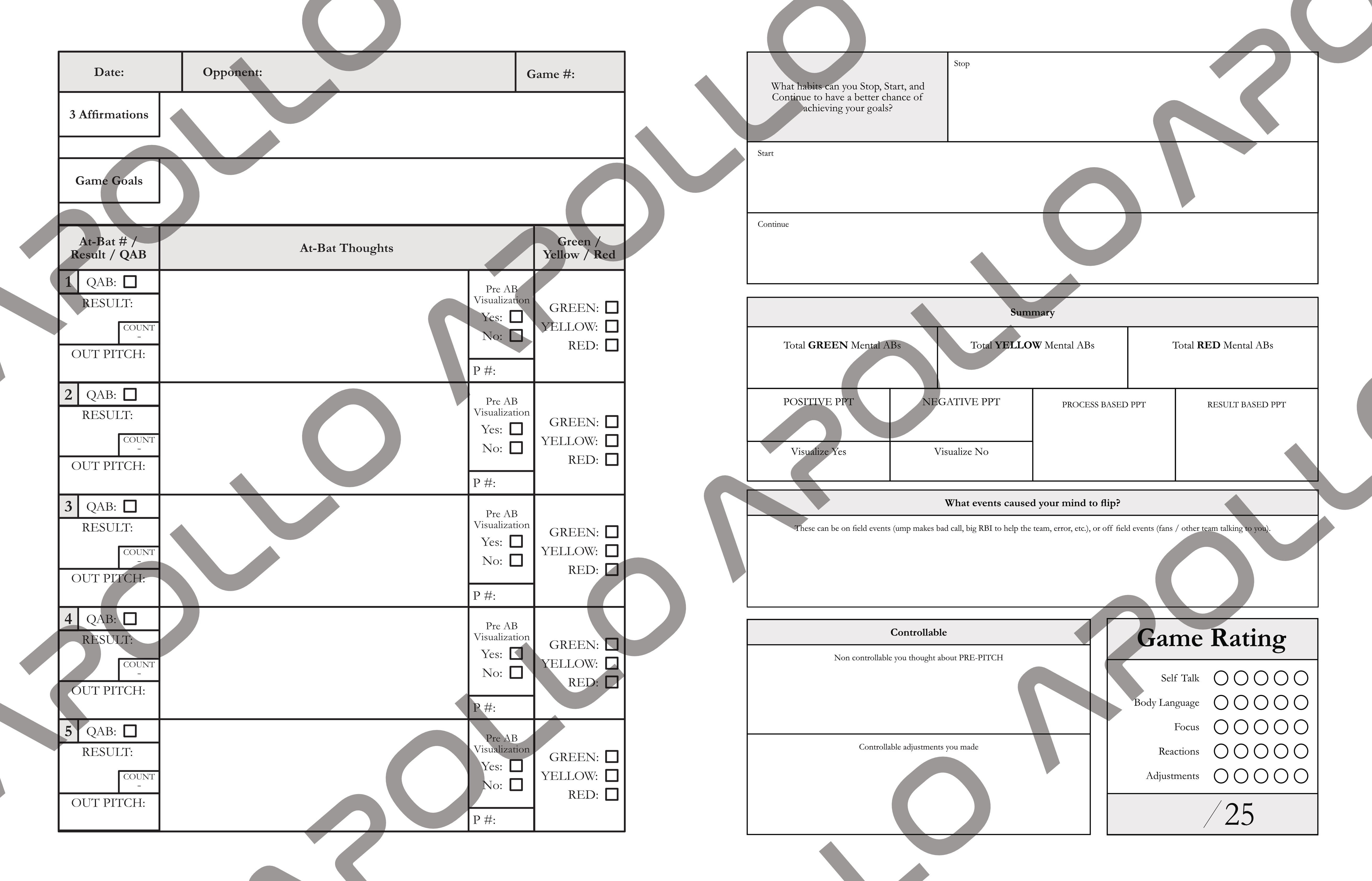 Batter's Blueprint Intermediate - 80 Games