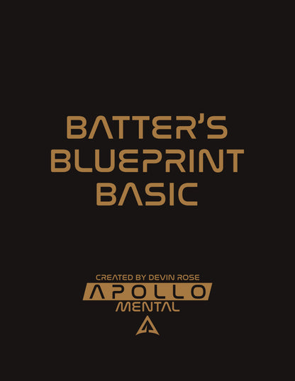 Batter's Blueprint Basic - 80 Games